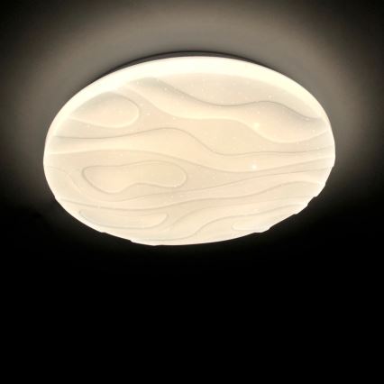 LED Vonios lubinis šviestuvas CLOUD LED/24W/230V d. 38 cm IP44