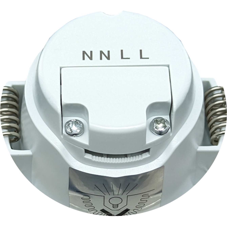 LED vonios lubų šviestuvas BONO LED/5W/230V 4000K IP65 baltas