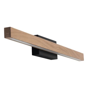 LED Vonios sieninis šviestuvas AQUAVIVA LED/9W/230V 60 cm IP44 ąžuolas
