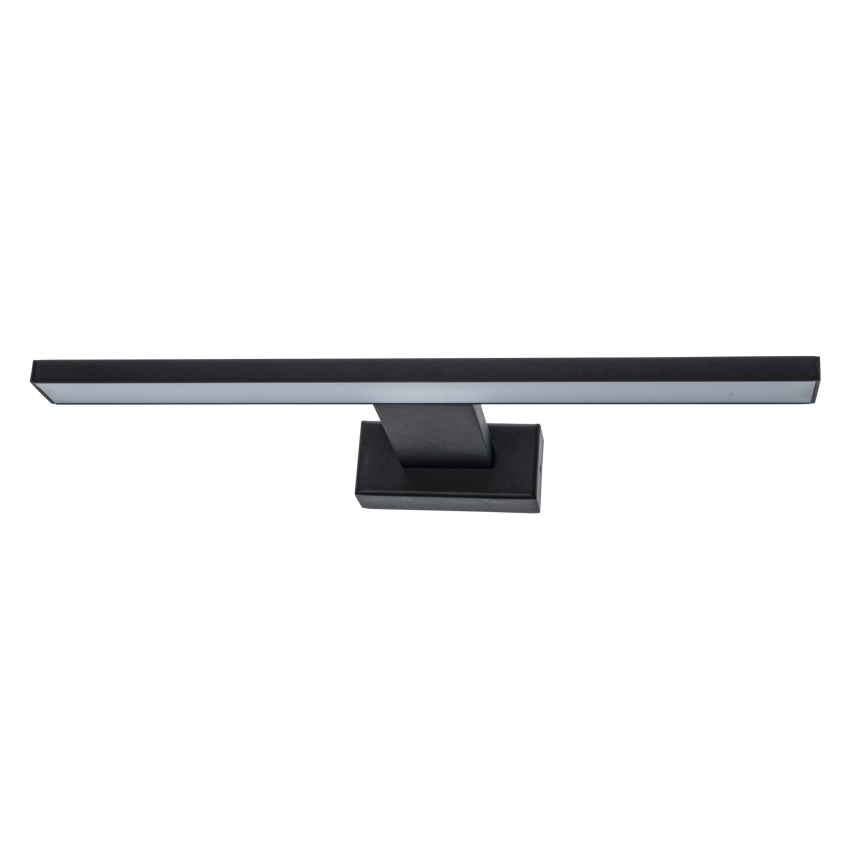 LED vonios sieninis šviestuvas SHINE LED/7W/230V 30 cm IP44 juodas
