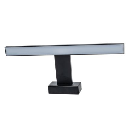 LED vonios sieninis šviestuvas SHINE LED/7W/230V 30 cm IP44 juodas