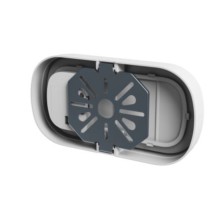 LED Sieninis vonios šviestuvas PASTILO LED/15W/230V 2700/4000/6000K IK10 IP54 balta ovalas