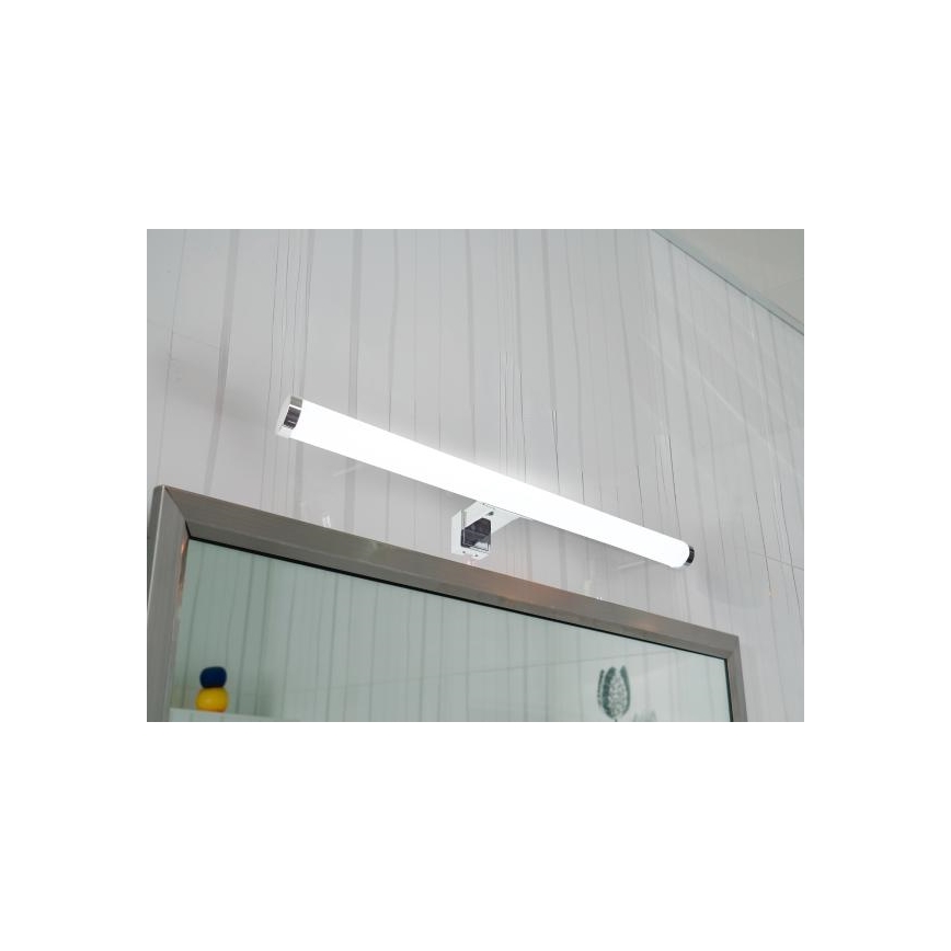 LED vonios veidrodžio apšvietimas, 10 W, 230 V, 45 cm, IP44, blizgus chromas