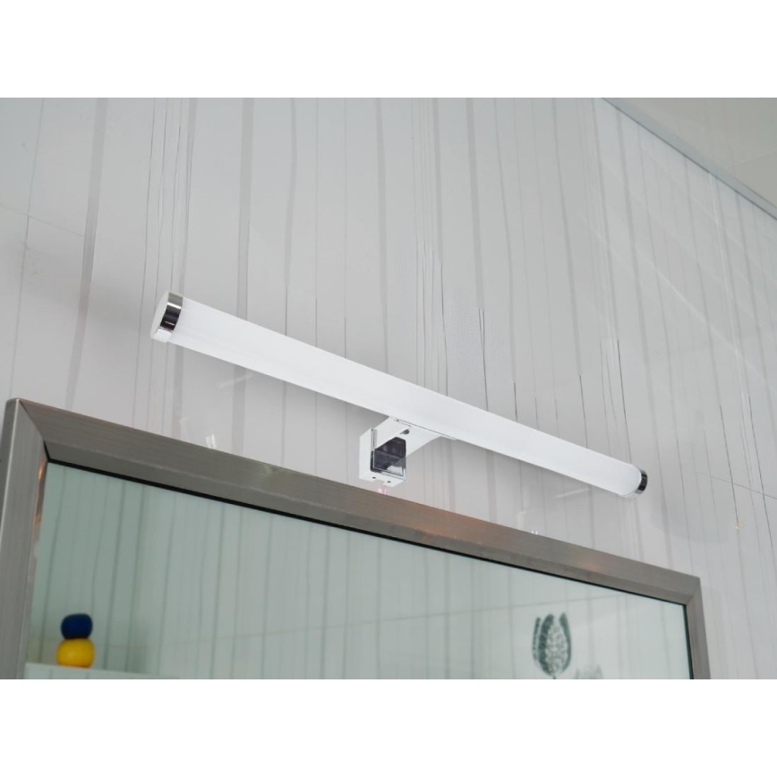 LED vonios veidrodžio apšvietimas, 10 W, 230 V, 45 cm, IP44, blizgus chromas