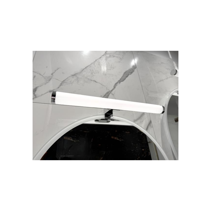 LED vonios veidrodžio apšvietimas, 10 W, 230 V, 45 cm, IP44, blizgus chromas
