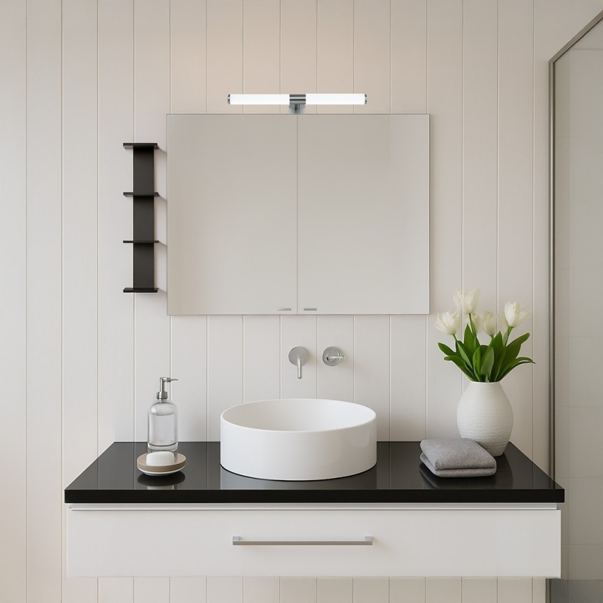 LED vonios veidrodžio apšvietimas APA LED/6W/230V, 40 cm, IP44, blizgus chromas