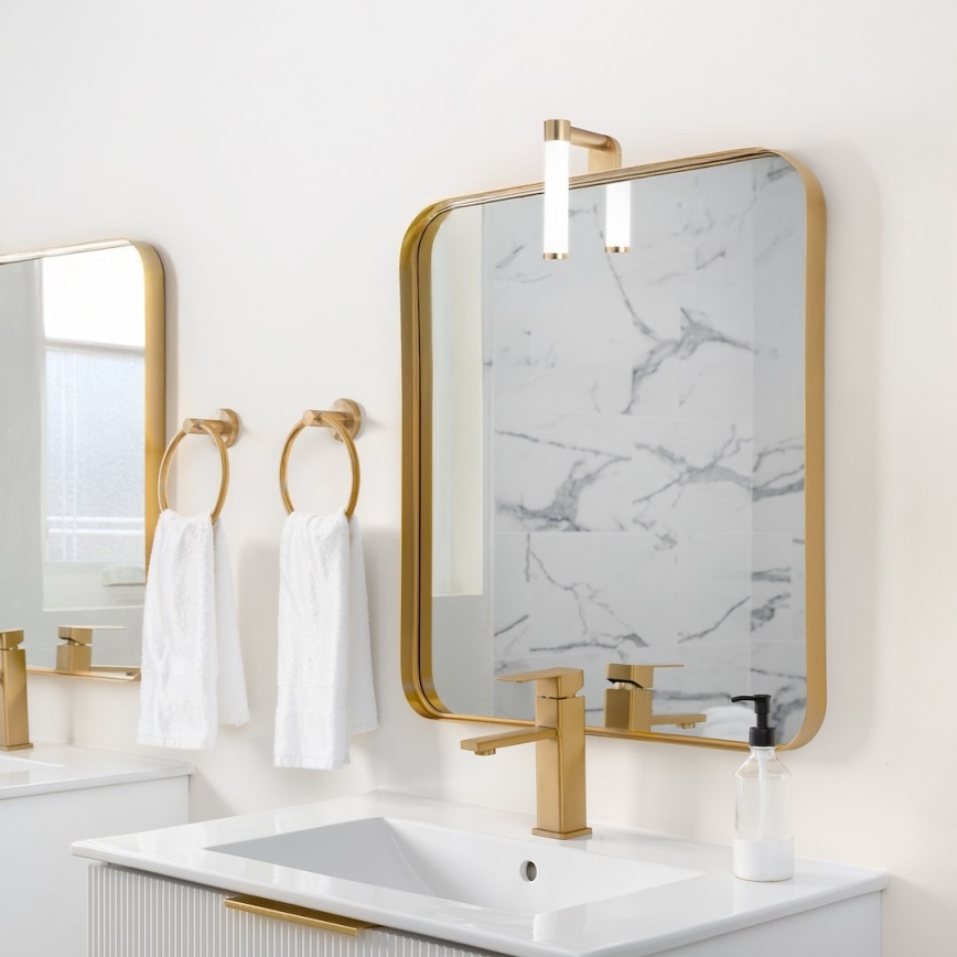 LED vonios veidrodžio apšvietimas APA MINI LED/4W/230V IP44 auksinis