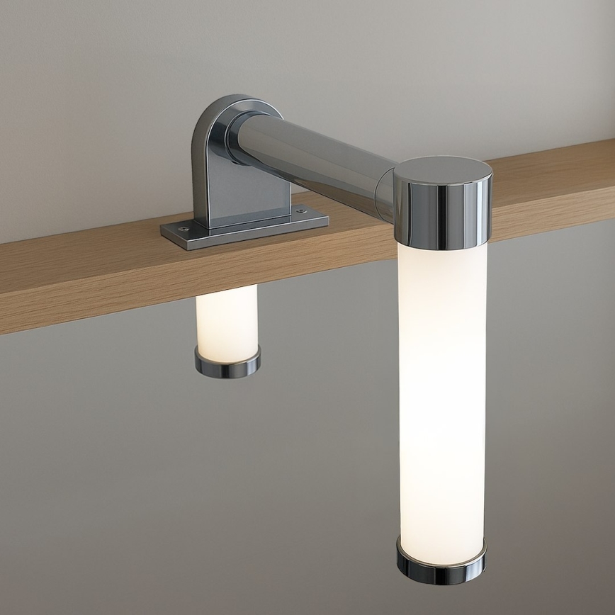 LED vonios veidrodžio apšvietimas APA MINI LED/4W/230V IP44, poliruotas chromas