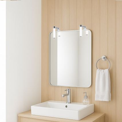 LED vonios veidrodžio apšvietimas APA MINI LED/4W/230V IP44, poliruotas chromas