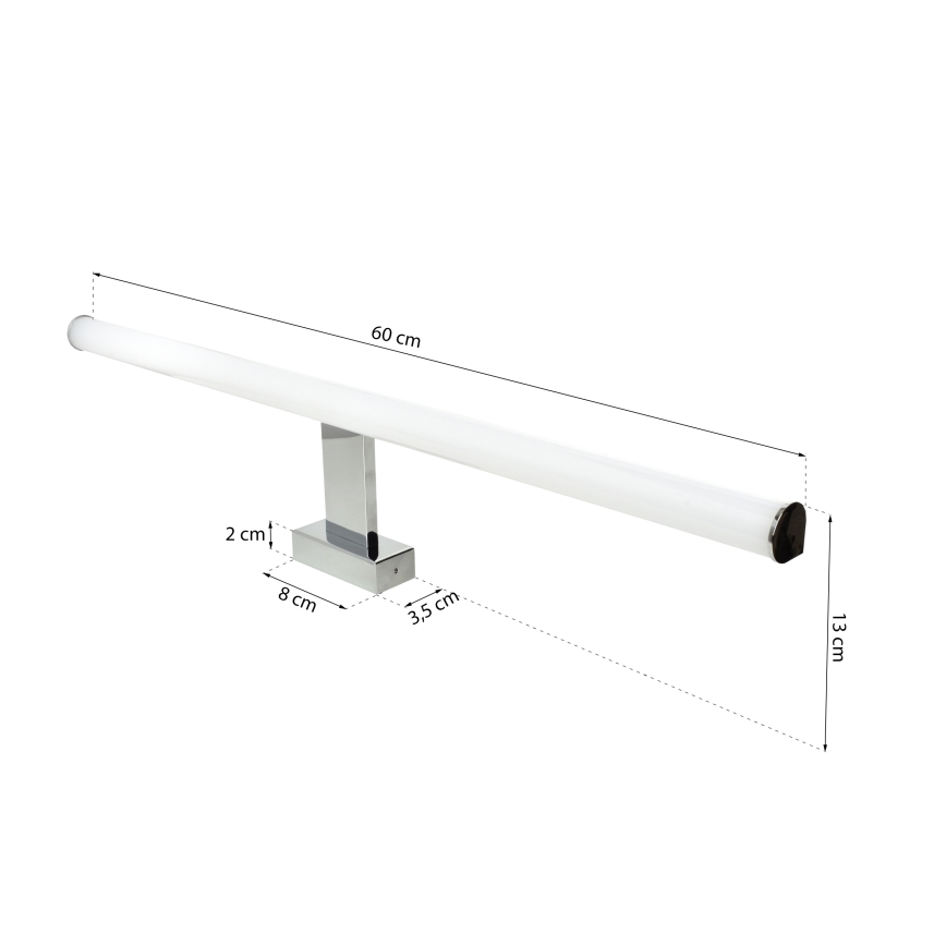LED vonios veidrodžio apšvietimas DUNA LED/13,8W/230V IP44