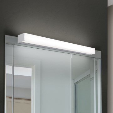 LED vonios veidrodžio apšvietimas HORIZON LED/12W/230V 3000/4000K 60 cm IP44 sidabras