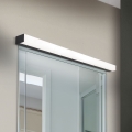 LED vonios veidrodžio apšvietimas HORIZON LED/18W/230V 3000/4000K 90 cm IP44 juoda