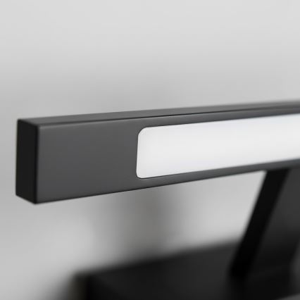 LED vonios veidrodžio apšvietimas KLIMT LED/12W/230V 3000/4000/6000K 60 cm IP44 juodas