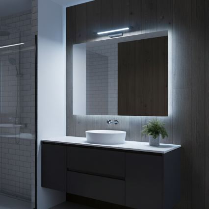 Juodas KLIMT LED vonios veidrodžio apšvietimas LED/8W/230V 3000/4000/6000K 40 cm IP44