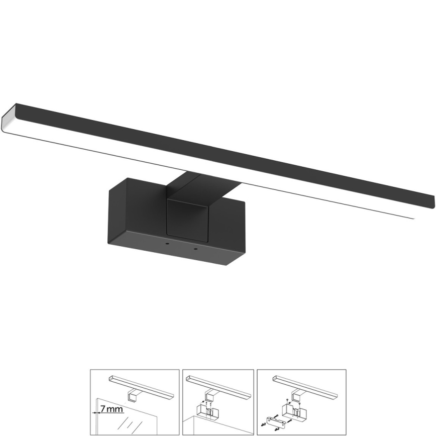 LED vonios veidrodžio apšvietimas LED/12W/230V 4000K IP44 60 cm