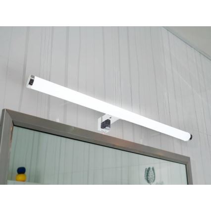 LED vonios veidrodžio apšvietimas LED/12W/230V 59,5 cm IP44 blizgus chromas