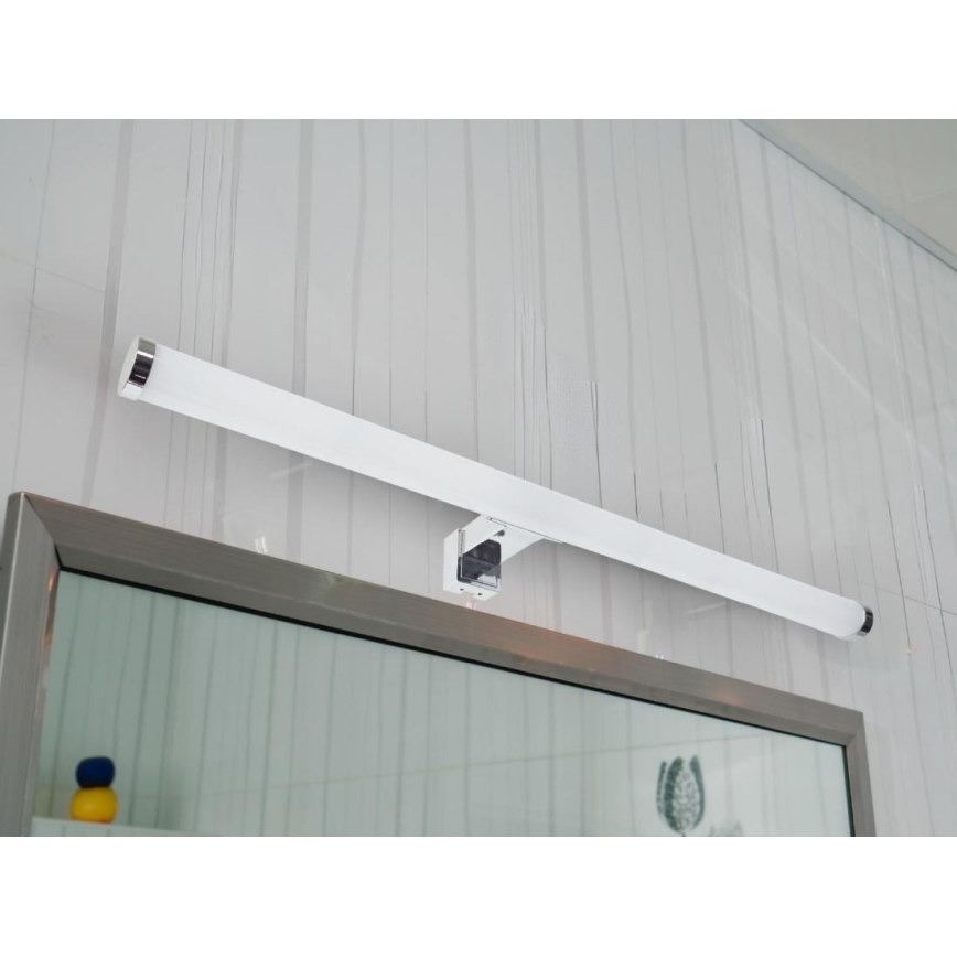 LED vonios veidrodžio apšvietimas LED/12W/230V 59,5 cm IP44 blizgus chromas