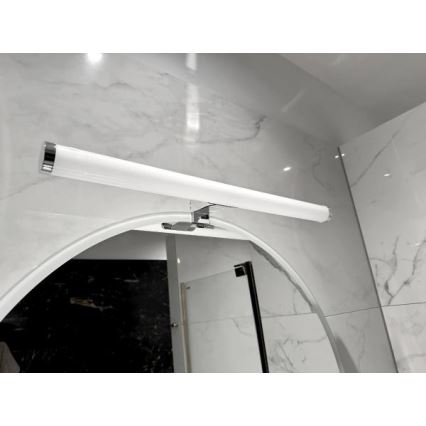 LED vonios veidrodžio apšvietimas LED/12W/230V 59,5 cm IP44 blizgus chromas