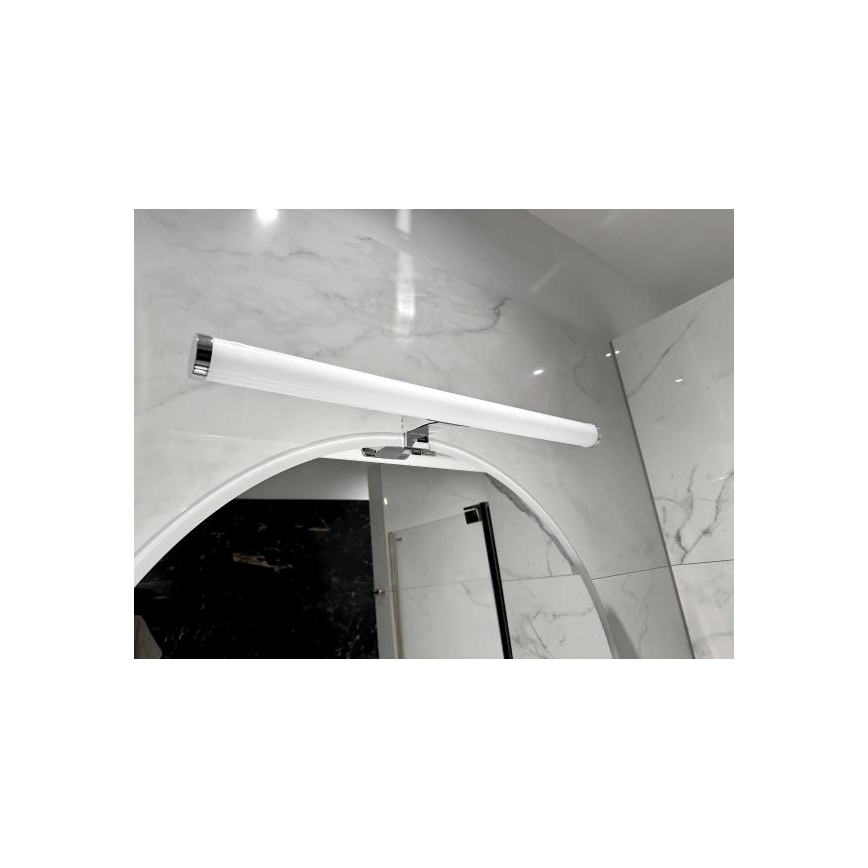LED vonios veidrodžio apšvietimas LED/12W/230V 59,5 cm IP44 blizgus chromas