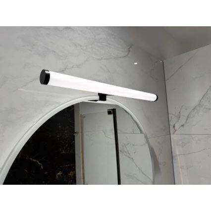 LED vonios veidrodžio apšvietimas LED/12W/230V 59,5 cm IP44 juoda