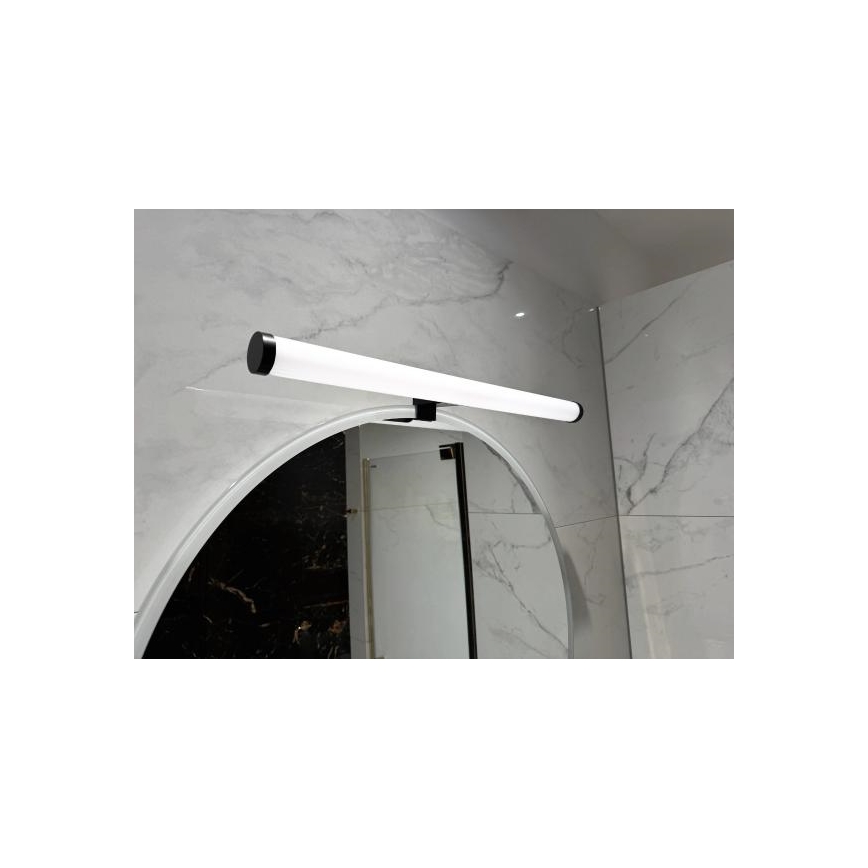 LED vonios veidrodžio apšvietimas LED/12W/230V 59,5 cm IP44 juoda