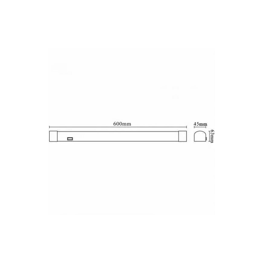 LED vonios veidrodžio apšvietimas LED/15W/230V 4000K IP44