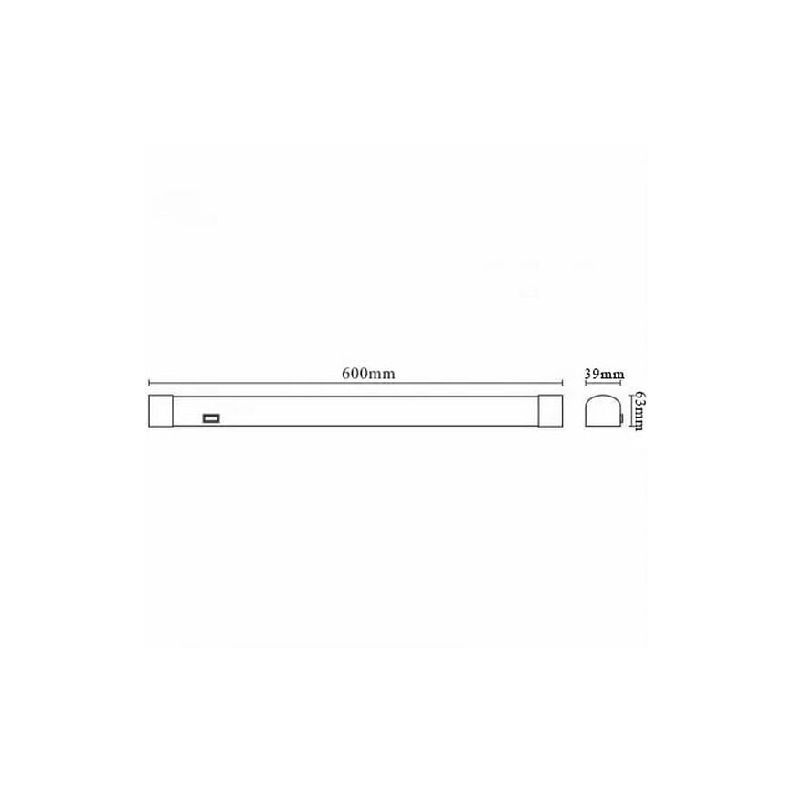 LED vonios veidrodžio apšvietimas LED/15W/230V 4000K IP44