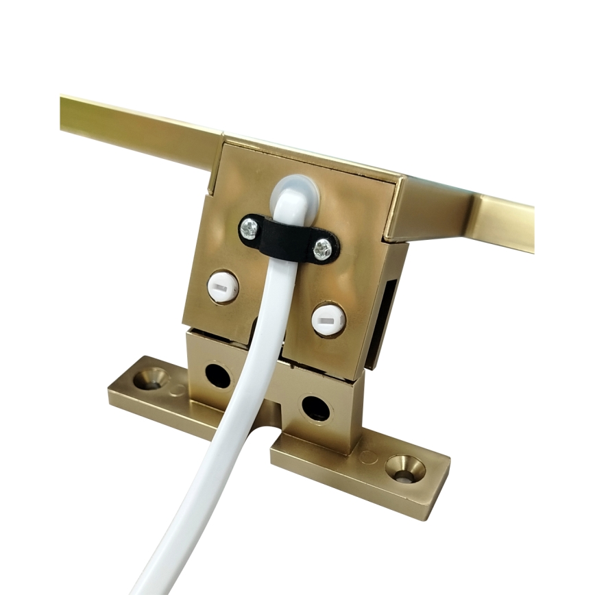 LED vonios veidrodžio apšvietimas LED/8W/230V 4000K 50 cm IP44 matinė auksinė