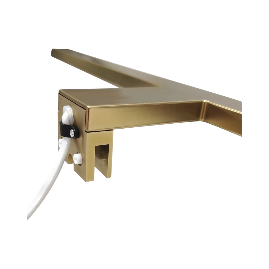 LED vonios veidrodžio apšvietimas LED/8W/230V 4000K 50 cm IP44 matinė auksinė