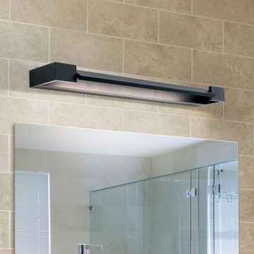 LED vonios veidrodžio apšvietimas MARILYN LED/18W/230V 60 cm IP44 juoda
