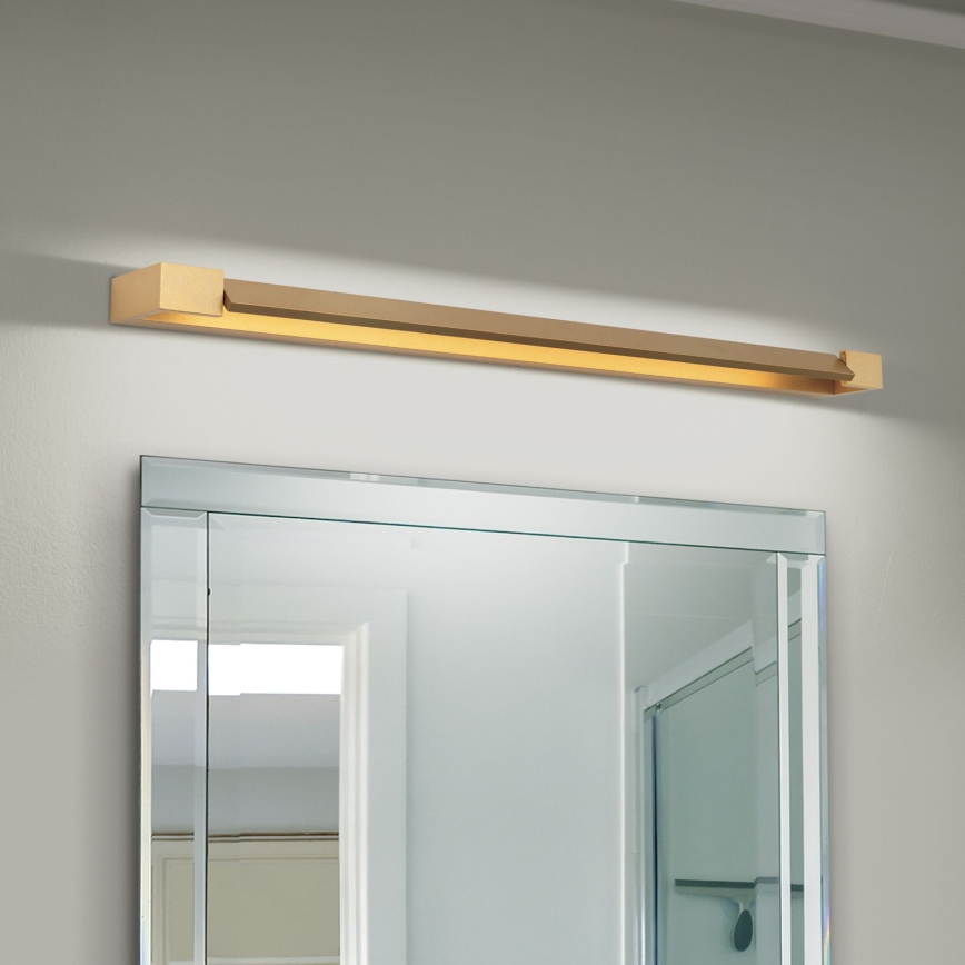 LED vonios veidrodžio apšvietimas MARILYN LED/24W/230V 90 cm IP44 auksas