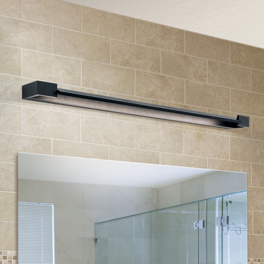 LED vonios veidrodžio apšvietimas MARILYN LED/24W/230V 90 cm IP44 juoda