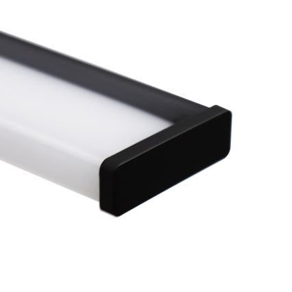 LED vonios veidrodžio apšvietimas MIRORE LED/10W/230V 60 cm IP44 juodas