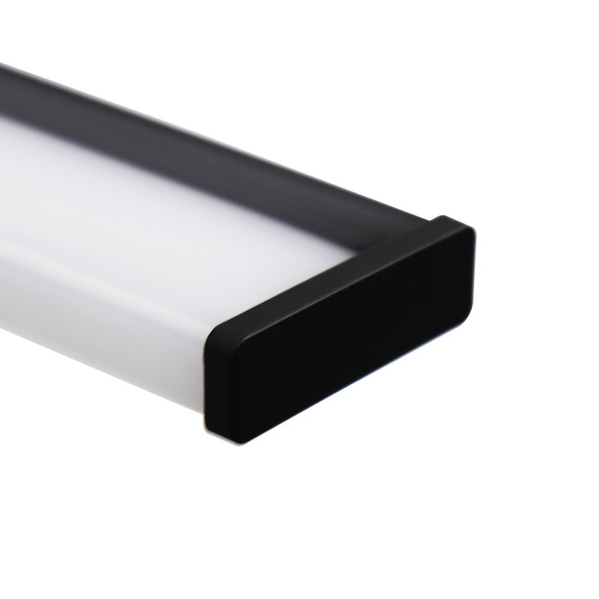 LED vonios veidrodžio apšvietimas MIRORE LED/10W/230V 60 cm IP44 juodas