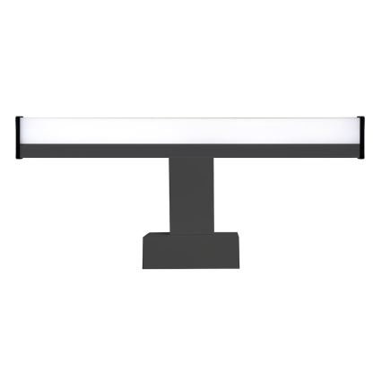 LED Vonios veidrodžio apšvietimas MIRORE LED/5W/230V 30 cm IP44 juodas