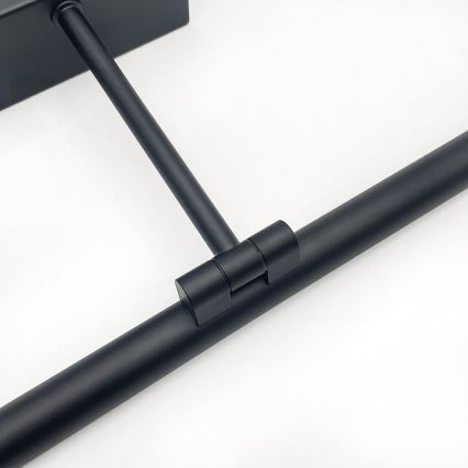 LED vonios veidrodžio apšvietimas MIRROR LED/8W/230V 4000K IP44 60 cm juodas