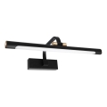 LED vonios veidrodžio apšvietimas VINCI LED/12W/230V 40 cm IP44 juodas