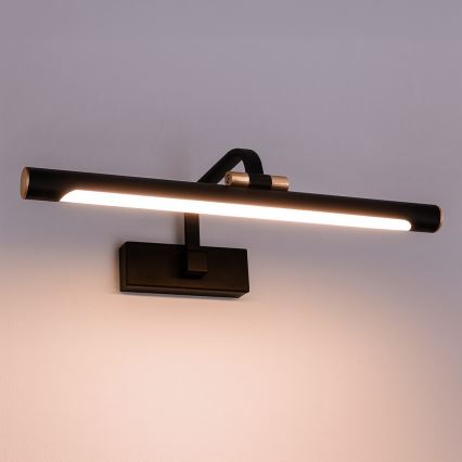 LED vonios veidrodžio apšvietimas VINCI LED/12W/230V 40 cm IP44 juodas