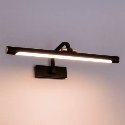 LED vonios veidrodžio apšvietimas VINCI LED/15W/230V 60 cm IP44 juodas