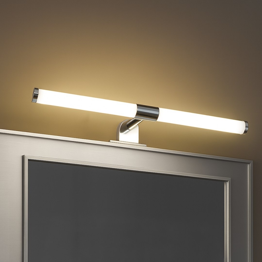 LED vonios veidrodžio šviestuvas 2in1 APA LED/6W/230V 40 cm IP44 blizgus chromas
