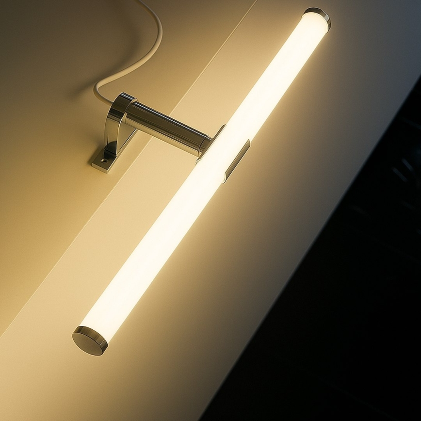 LED vonios veidrodžio šviestuvas 2in1 APA LED/6W/230V 40 cm IP44 blizgus chromas