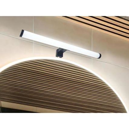 LED vonios veidrodžio šviestuvas LED/10W/230V 45 cm IP44 juodas