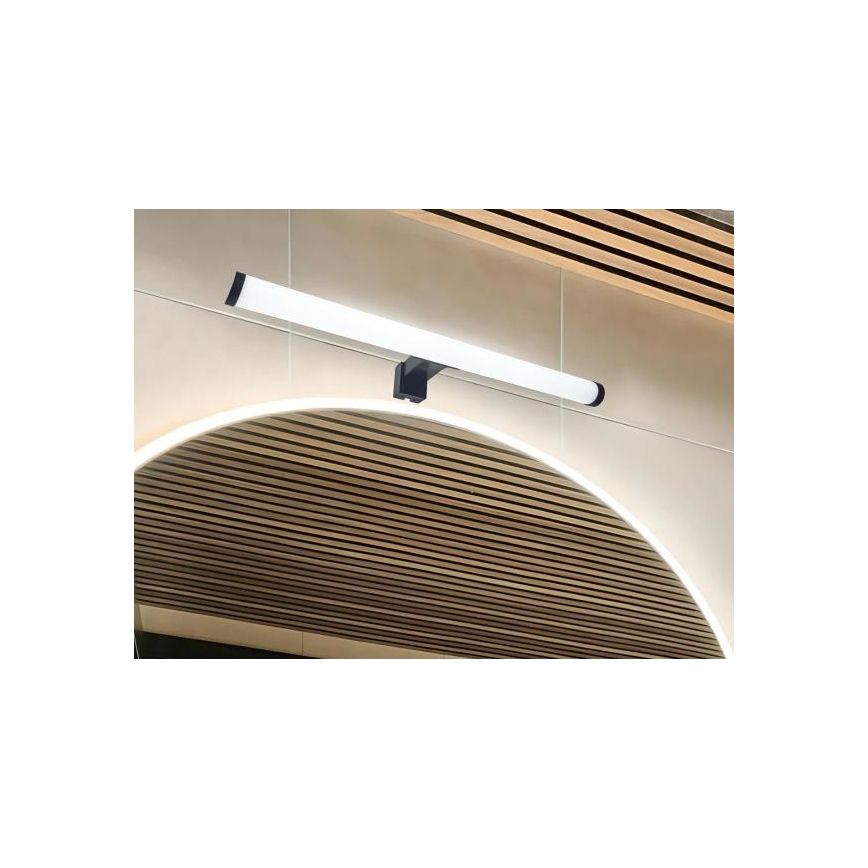 LED vonios veidrodžio šviestuvas LED/10W/230V 45 cm IP44 juodas