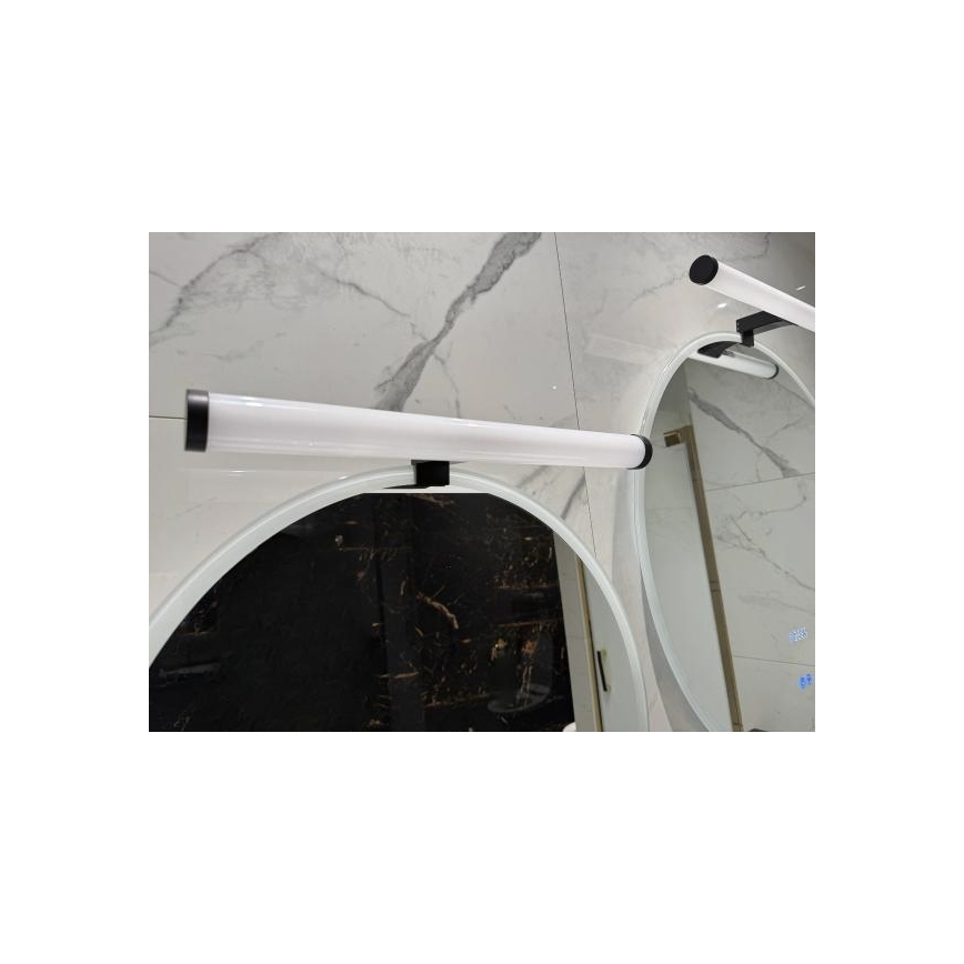 LED vonios veidrodžio šviestuvas LED/10W/230V 45 cm IP44 juodas