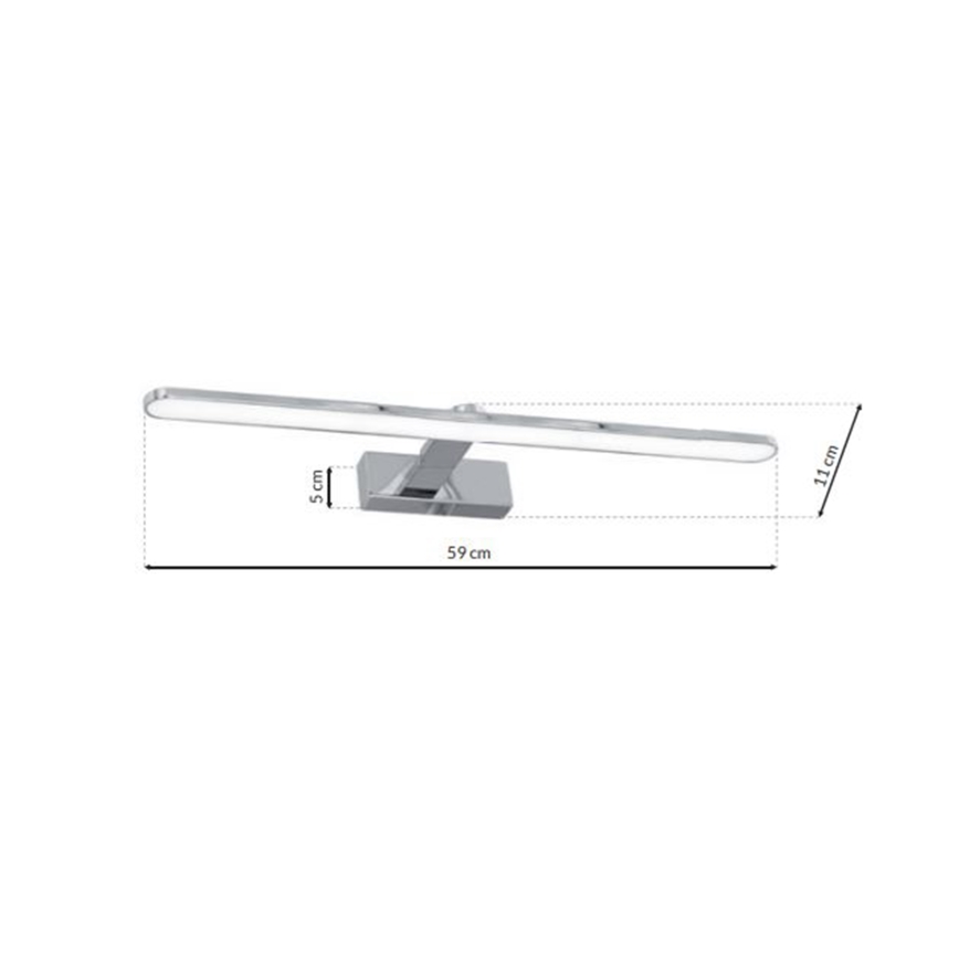 LED vonios veidrodžio šviestuvas SPLASH LED/12W/230V IP44