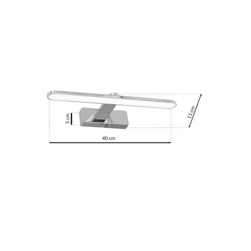 LED vonios veidrodžio šviestuvas SPLASH LED/8W/230V IP44