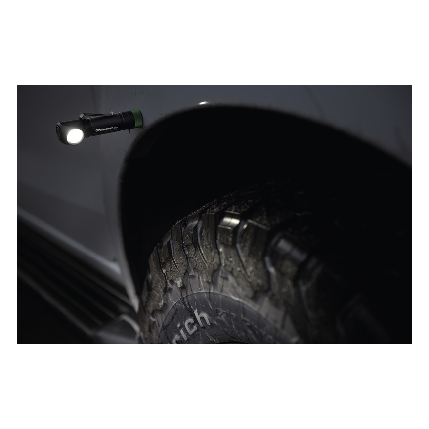 LED žibintas ant galvos GP DISCOVERY CHR35 LED / 3,7V / 2600mAh