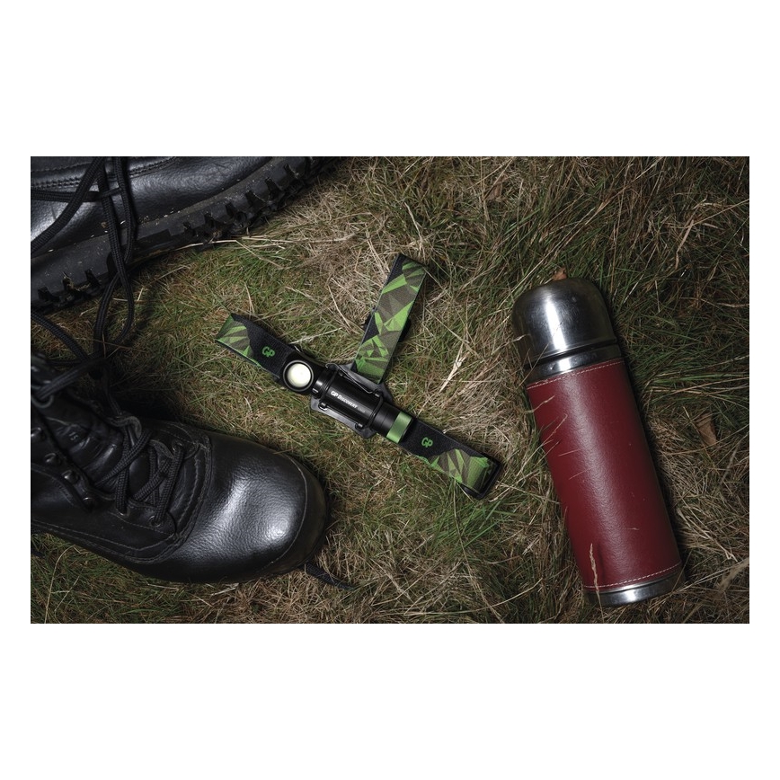LED žibintas ant galvos GP DISCOVERY CHR35 LED / 3,7V / 2600mAh