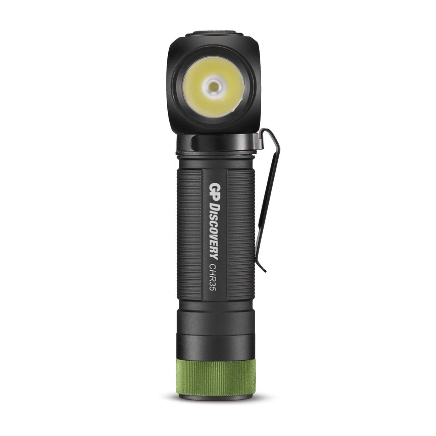 LED žibintas ant galvos GP DISCOVERY CHR35 LED / 3,7V / 2600mAh