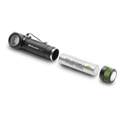 LED žibintas ant galvos GP DISCOVERY CHR35 LED / 3,7V / 2600mAh